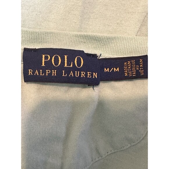 Polo Ralph Lauren Women Size M Mint Green Short Sleeve Maxi Dress Minimalist - Picture 12 of 13